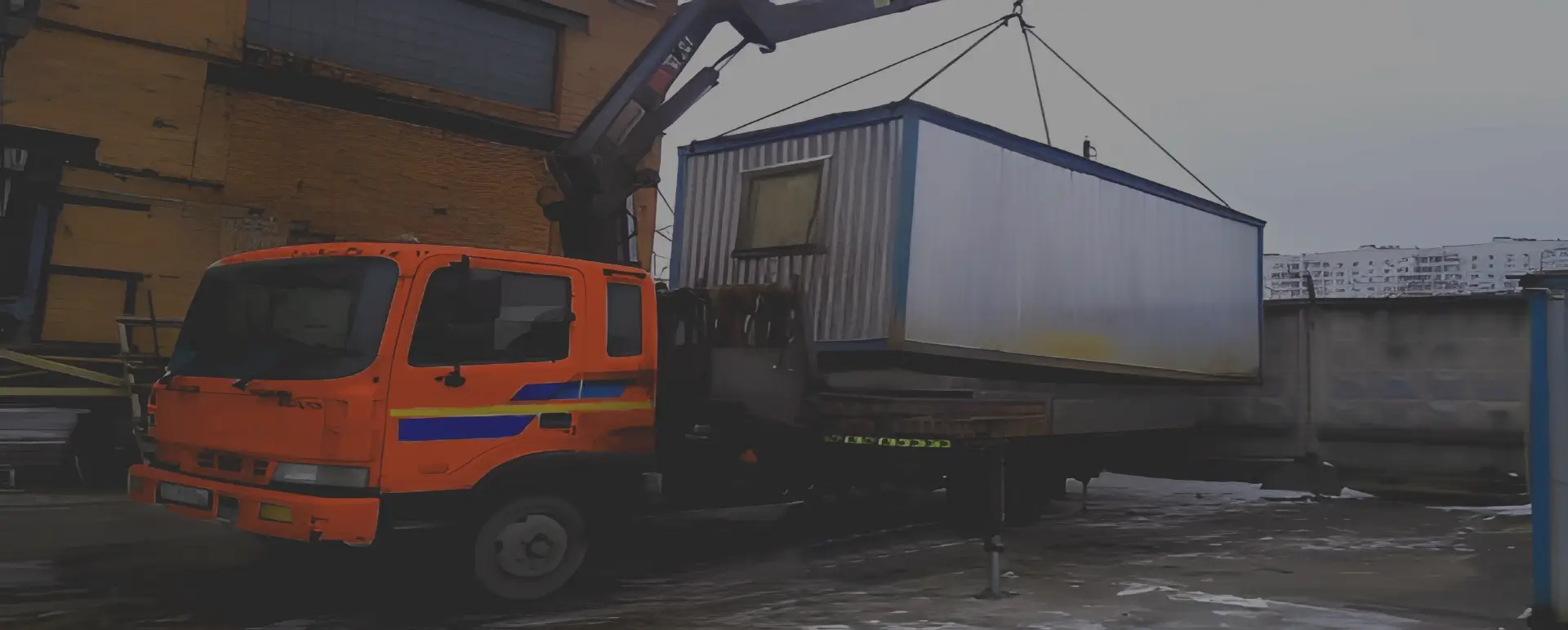 Получить уникальное предложение по перевозке негабаритного вагончика грузовым транспортом по России из Вилючинска с гарантией безопасности